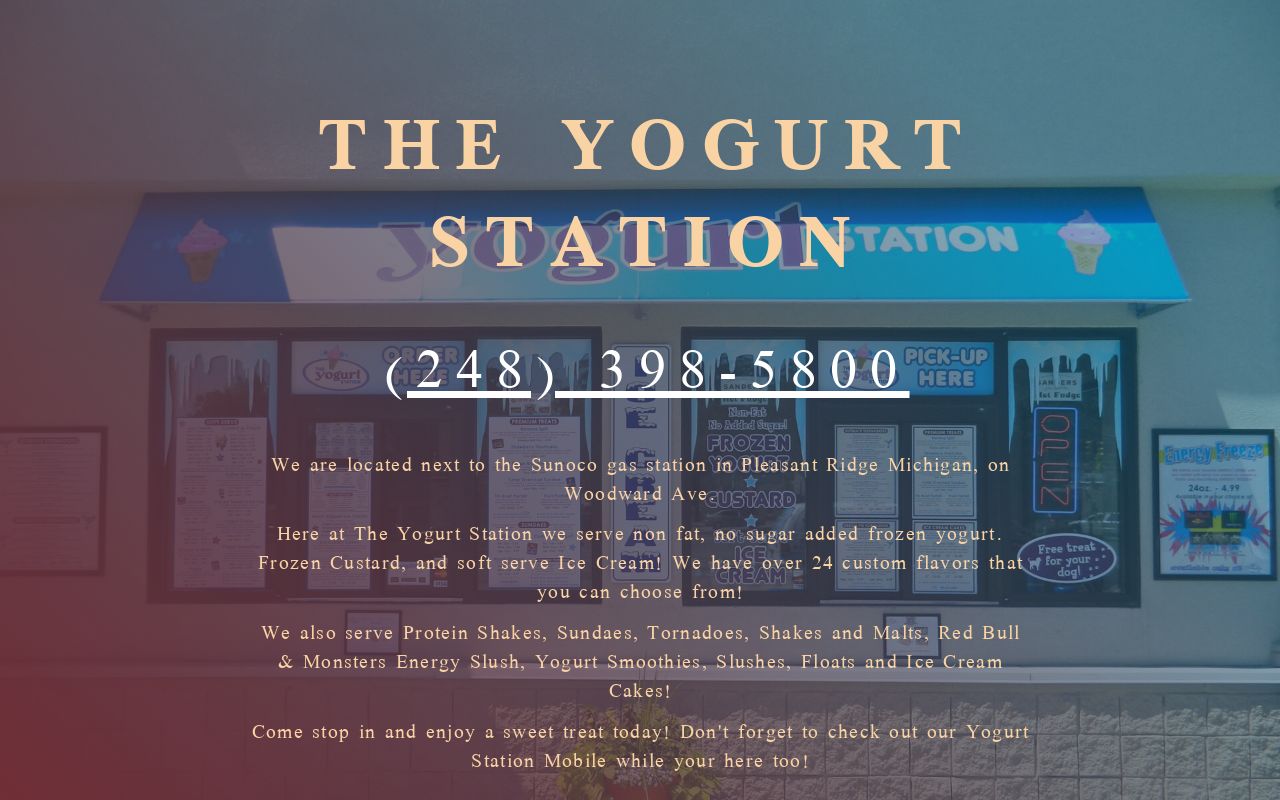 The Yogurt Station